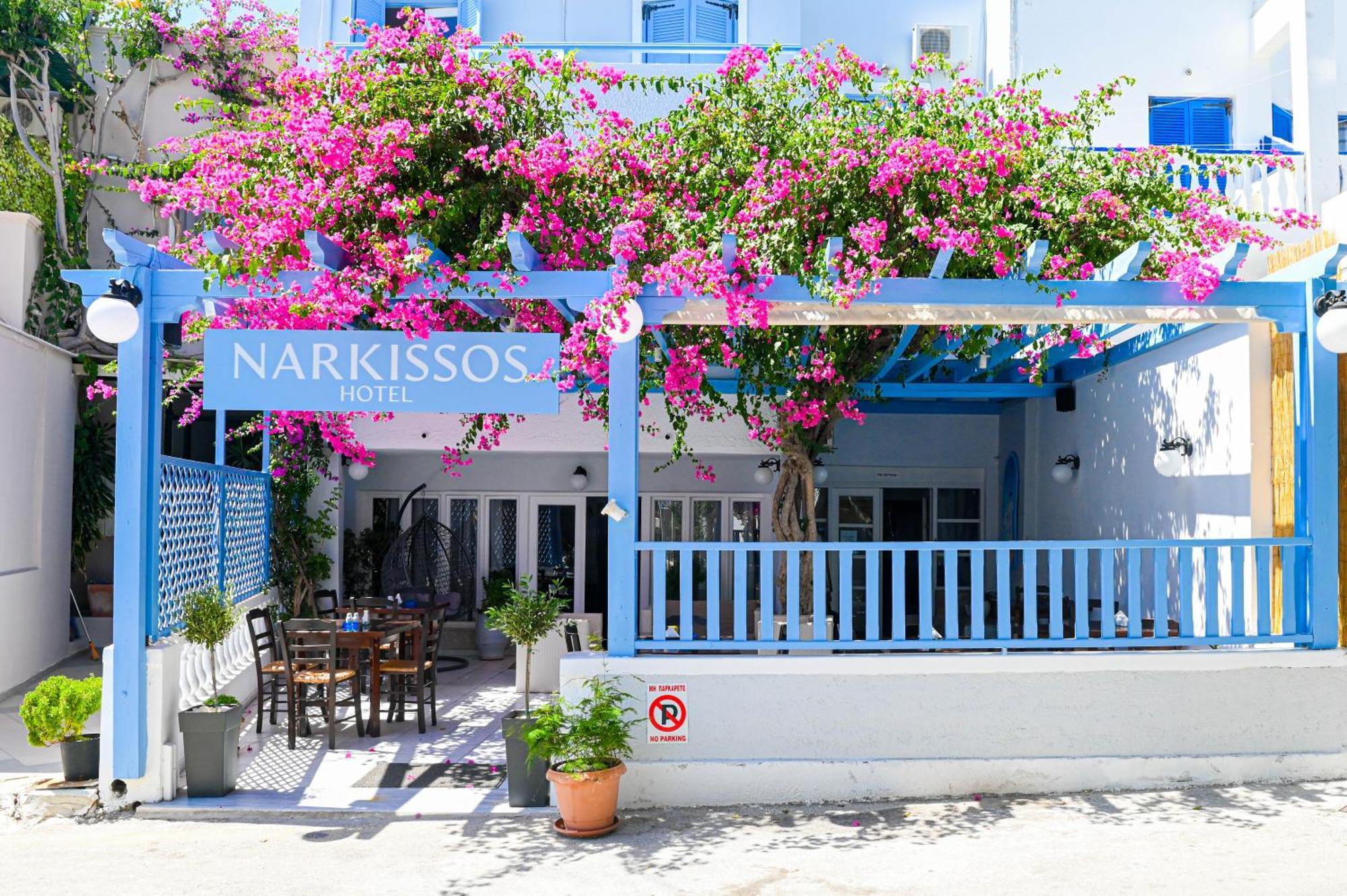 Narkissos Hotel Kamári Exterior foto